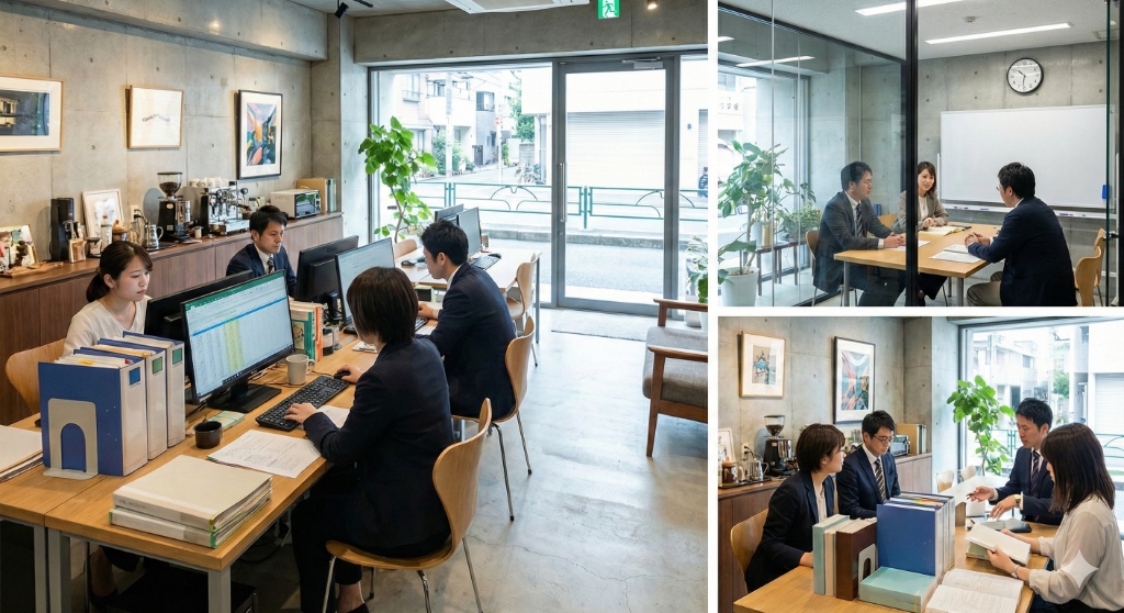 オフィス風景